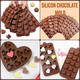 Silicone Chocolate Molds Shapes | Non-Stick Candy & Cake Making Mold for Kids & Adults | Random Shapes view 4