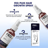 FEG Plus Hair Growth Spray 50ml | Anti-Hair Loss & Regrowth Solution view 3