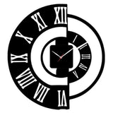 3D DIY Wooden Wall Clock | MDF Silent Quartz Wall Clock | Decorative Hanging Clock for Home & Office view 1
