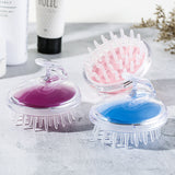 Head Scalp Massage & Shampoo Brush | Soft Silicone Bath Brush | Deep Cleansing & Relaxing Scalp Care | Random Colors view 2