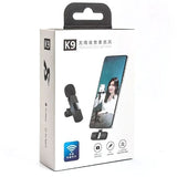 K9 Wireless Lavalier Microphone | Plug & Play Type-C & iOS Mic with Noise Reduction view 1