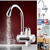 Electric Instant Heating  Faucet  | Digital Temperature Display | Kitchen & Bathroom Hot Water Tap view 2