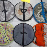 Roti Zipper Bag  | Reusable Airtight & Insulated Storage Bag | Keeps Chapati Fresh, Soft & Warm | Random Design view 2