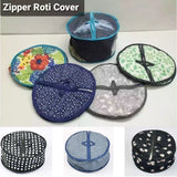 Roti Zipper Bag  | Reusable Airtight & Insulated Storage Bag | Keeps Chapati Fresh, Soft & Warm | Random Design view 4