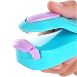Portable Mini Heat Sealing Machine | Snack Bag Sealer | Handheld Resealer | Random Color view 4