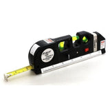 Laser Level Pro3 Multipurpose Tool | Vertical, Cross Line & Measuring Tape with Rulers view 4