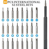 24-in-1 Precision Magnetic Screwdriver Set | Electronics, Phones & Laptop Repair Tool Kit view 2