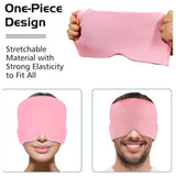Headache Relief Gel Cap Hot Cold Therapy | Migraine, Tension & Puffy Eyes Relief view 3