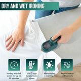 Portable Mini Steam Iron | Handheld Garment Steamer Wrinkle Remover Travel-Friendly view 2