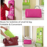 Travel Roll-Up Hanging Cosmetic & Toiletry Organizer Bag  | Multi-Compartment Storage | Hook for Hanging | Random Colors view 4