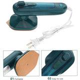 Portable Mini Steam Iron | Handheld Garment Steamer Wrinkle Remover Travel-Friendly view 5