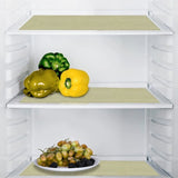 Anti-Slip Fridge & Shelf Mat | Waterproof Washable Liner for Kitchen Drawers Cabinets | Beige view 2