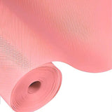 Anti-Slip Fridge & Shelf Mat | Waterproof Washable Liner for Kitchen Drawers Cabinets | Pink view 2