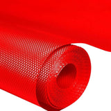 Anti-Slip Fridge & Shelf Mat | Waterproof Washable Liner for Kitchen Drawers Cabinets | Red view 2