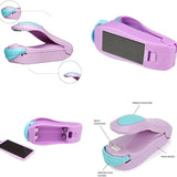 Portable Mini Heat Sealing Machine | Snack Bag Sealer | Handheld Resealer | Random Color view 2