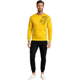 LION Printed Yellow  Tracksuit Sweatshirt & Trouser  | Warm & Comfortable Winter Wear | Medium view 2