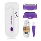 2-in-1 Rechargeable Painless Hair Remover | Finishing Touch Sensa-Light for Face & Body view 2