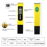Digital TDS Meter  | LCD Water Quality Tester Pen for Drinking Water, RO Systems & Aquariums view 4