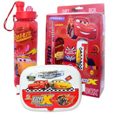 2-in-1 Kids Lunch Box & Water Bottle Set | School Combo Gift Pack with Bottle & Lunch Box | Multiple Cartoon Characters view 4