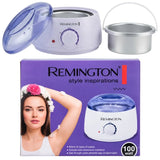 Remington Wax Melting Machine for Hair Removal |  Model FJF508-1 | Electric Wax Warmer with 2 Aluminum Pots | Adjustable Temperature Control up to 80°C | 100W view 5