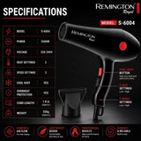 Remington Royal Style House Hair Dryer  | Model S-6004 | Fast Drying | Cool Shot Function | 5000W view 4