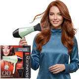 Remington Professional Hair Dryer | Model D-6006  | Ionic Technology | Multiple Heat & Speed Settings | Cool Shot | Concentrator & Diffuser | 5000W view 1