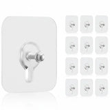 4 PCs Punch-Free Screw Hanger | Non-Marking Wall Hook Stickers | Heavy-Duty Picture & Decor Holder view 1