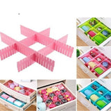 Drawer Organizer Board Storage Box | Adjustable Clapboard Divider Set | 4 Pcs view 1