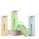 Nice Bottle | 400ml Mini Flask Glass Water Bottle with Vacuum Insulation | Temperature Resistant | Random Colors view 1