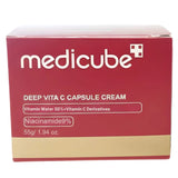 Medicube Deep Vita C Capsule Cream | Brightening Vitamin C Moisturizer view 1