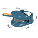 2-in-1 Dumpling & Samosa Maker | Mini Manual Tortilla & Dough Press | Random Colors view 2