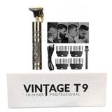 Professional T9 Hair & Beard Trimmer | Cordless USB Rechargeable | Plastic Body | Dragon Design view 1