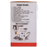 Premium Electric Instant Heating  Faucet  | Digital Temperature Display | Metal handle |  Kitchen & Bathroom Hot Water Tap view 3