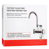 Premium Electric Instant Heating  Faucet  | Digital Temperature Display | Metal handle |  Kitchen & Bathroom Hot Water Tap view 2