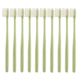 Nano Toothbrush with Travel Case | Ultra Soft Micro-Nano Bristles | For Sensitive Gums, Adults & Kids | Parrot Color view 4