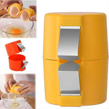 Efficient Egg Opener & Egg Shell Cracker Tool | Stainless Steel Egg Shell Opener Kitchen Gadget for Raw & Boiled Eggs | Random color view 1