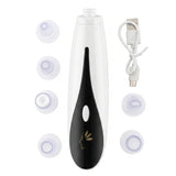 Rechargeable Blackhead Remover Vacuum Cleaner | Model FPLS-001 | Deep Pore Cleansing & Microdermabrasion Device view 2