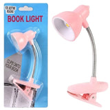 Mini Book Light with Clip  | Portable LED Reading Lamp with Eye Protection | Random Color view 1