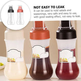 5 Hole Squeeze Sauce Bottle | Refillable Condiment Dispenser with Lid | Multipurpose Ketchup & Hot Sauce Bottle for Kitchen | Black Cap view 3