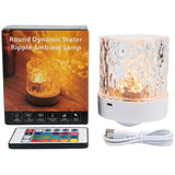 16 Colors Northern Lights Water Ripple Lamp | RGB Ocean Wave Projector Light  with Remote Control | Rechargeable Ceiling & Room Atmosphere Lamp view 2