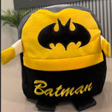 Cute Plush Batman Character Backpack | Stuffed School Bag & Gift for Kids view 2