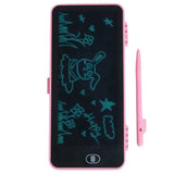LCD Drawing Pen Case for Kids | Writing Tablet Pencil Box with Screen Lock & One-Key Erase | Random Color view 2