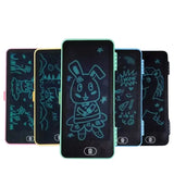 LCD Drawing Pen Case for Kids | Writing Tablet Pencil Box with Screen Lock & One-Key Erase | Random Color view 3