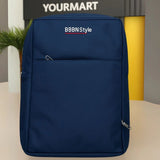 Slim Business Laptop Backpack | Lightweight Travel & Office Bag with Multi-Pockets | Navy Blue view 2