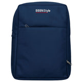 Slim Business Laptop Backpack | Lightweight Travel & Office Bag with Multi-Pockets | Navy Blue view 1