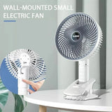 Rechargeable 3-in-1 Clip Fan | Handheld, Desktop & Wall Mounted Portable Fan with 3 Speed Modes view 4