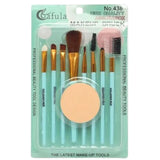 9 PCS Makeup Brush Set | Professional Beauty Tools for Foundation, Blending, Contouring & Eyeshadow | Soft Synthetic Bristles | Pink view 5