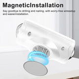 LED Night Light with Motion Sensor | Rechargeable Wireless Wall Lamp | Dimmable Smart Night Light | Magnetic Indoor & Outdoor Wall Light view 2
