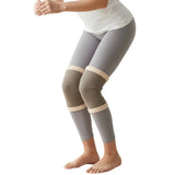 Unisex Wool Knee Warmers Pair |  Warm Elastic Fit, Plain design | Winter Wear for Men & Women | Random Colors view 3