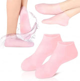 Silicone Jelly Socks | Box Packed | Ultra-Moisturizing Gel Foot Care Protector view 2